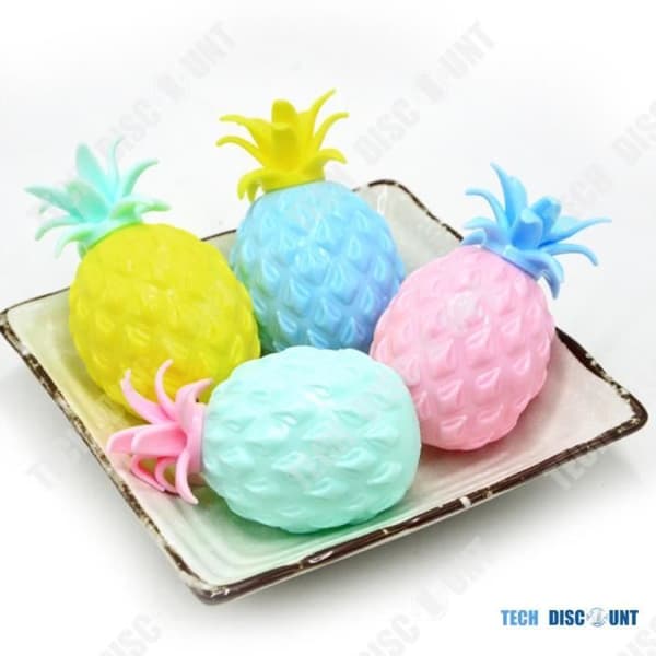 TD® anti-stress leksak ananas squishy barn vuxen billig kontor relax humor mini original dekompression lättnad frukt
