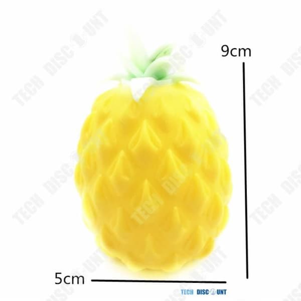 TD® anti-stress leksak ananas squishy barn vuxen billig kontor relax humor mini original dekompression lättnad frukt