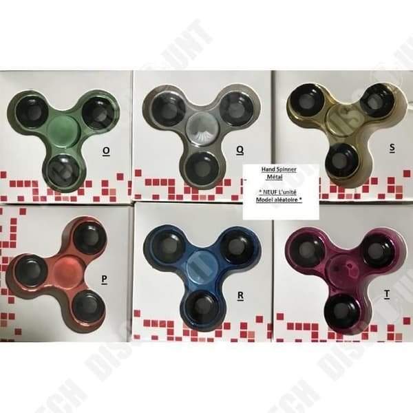 TD® Fidget Spinner Toy - Hand Spinner- Tri-Spinner - Anti Stress and Anxiety Toy