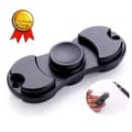 Miniatyrbild 1 av 4: TD® Fidget Spinner Toy Aluminiumlegering-Hand Spinner, Hand Spinner Anti Stress, Decompression Black- Vuxen- och barnpresenter