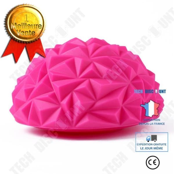 TD® Massager Spiky Massageboll PVC Fot Triggerpunkt Stressavlastning Yoga Massager yogatillbehör 1056