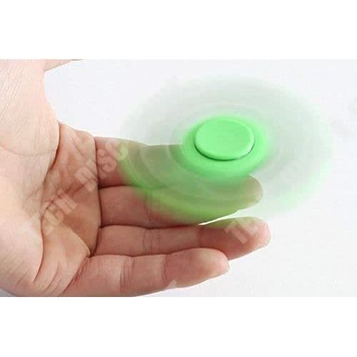 TD® Fidget Spinner Toy - Hand Spinner- Tri-Spinner med keramiska pärlor- Antistress och ångestleksak. Grön