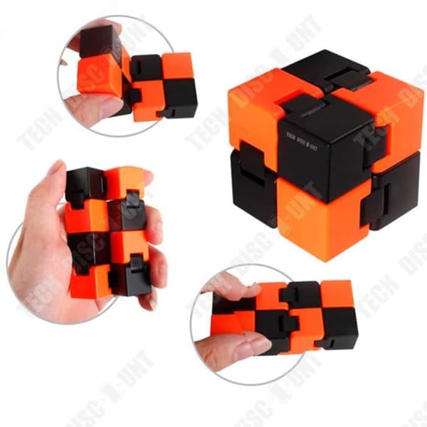 TD® Fidget kubspel rolig leksak avslappning all offentlig oändlig kombination avslappning stimulering intelligens IQ anti stress