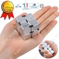 Miniatyrbild 1 av 4: TD® kub antistress metall 12 ansikten billig oändlighet magisk barnleksak flickor pojkar pedagogisk billig utomhusutbildning puzz