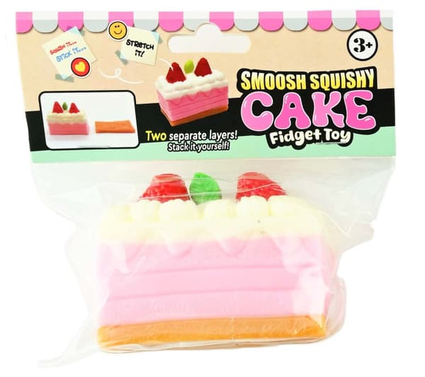 Smoosh Squishy Cake Jordgubb