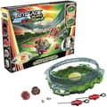 Miniatyrbild 2 av 6: Beyblade Burst QuadDrive stridsset med Beystadium Interstellar Drop-arena, 2 tävlingstoppar