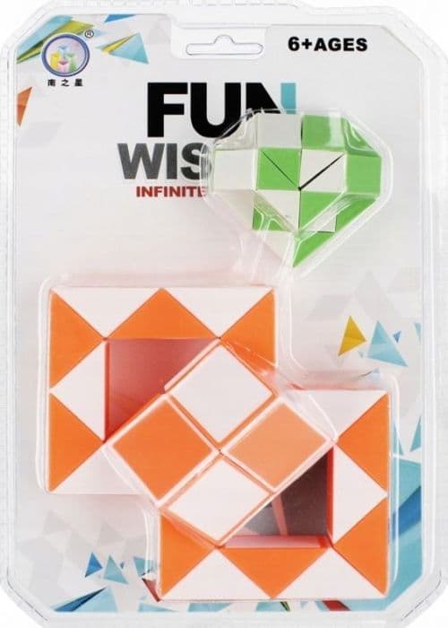 Handspinner - fidget cube - anti-stress leksak Mega creative - 750-265 - MAGIC WAZ CUBE 15X22X10 MIX2 MC B/C 192