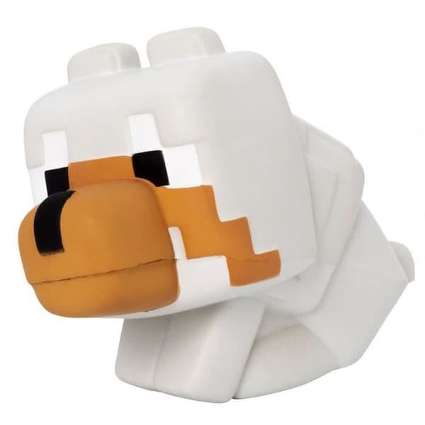 MINECRAFT ANTI-STRESS FIGUR MEGA SQUISHME SERIES 2 TAME WOLF 1