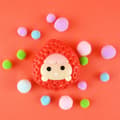 Miniatyrbild 2 av 2: Smoosh Squishy Jordgubbe