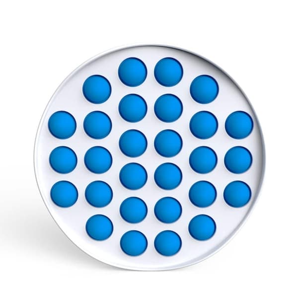 Fidget Toys - Pop It Bubbles - Vit Cirkel (fler färger)