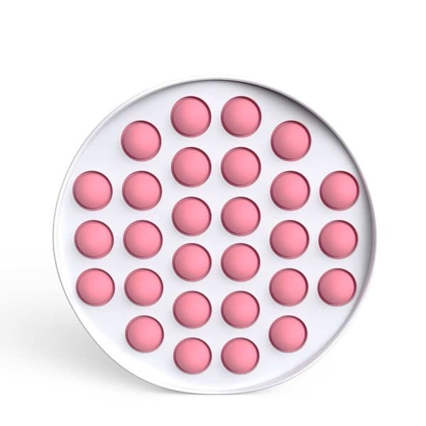 Fidget Toys - Pop It Bubbles - Vit Cirkel (fler färger) Blå