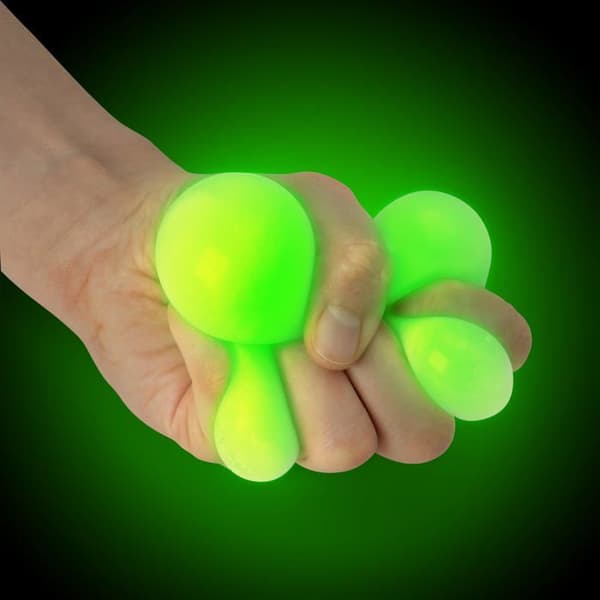 Tobar - 38439 - Squish Ball Antistressboll att klämma, mönster och olika färger, 6 x 6 x 6 cm
