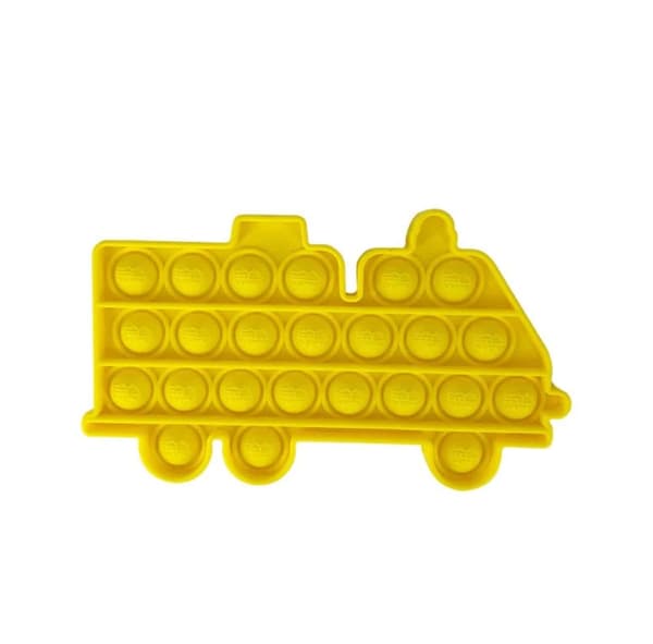 Fidget Toys - Pop It - Brandbil (fler färger) Gul