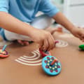 Miniatyrbillede 7 af 11: VIGA Farverig Træ Spinner, 1 stk