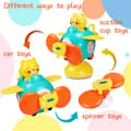 Miniatyrbild 2 av 7: OBOSOE Baby Leksaker Fidget Spinner – Spinnleksak med Sugkopp, Montessori, Present för Inomhus/Utomhus
