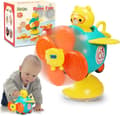 Miniatyrbild 1 av 7: OBOSOE Baby Leksaker Fidget Spinner – Spinnleksak med Sugkopp, Montessori, Present för Inomhus/Utomhus