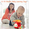 Miniatyrbild 6 av 7: OBOSOE Baby Leksaker Fidget Spinner – Spinnleksak med Sugkopp, Montessori, Present för Inomhus/Utomhus