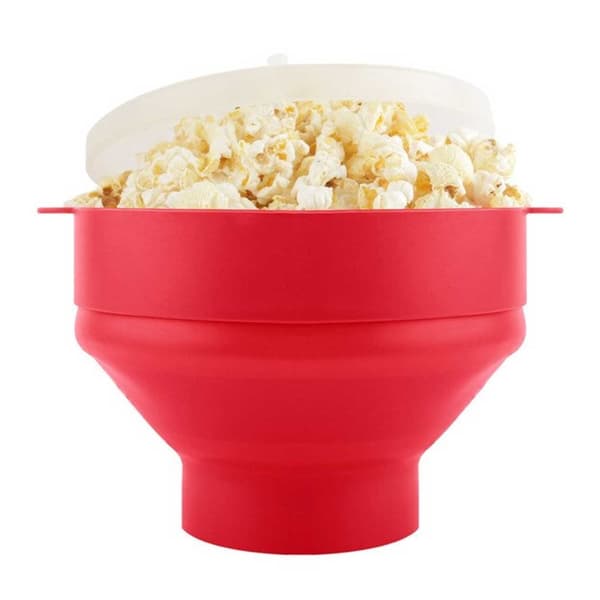 Popcorn Bowl Silicone Micro Bowl for Popcorn - Folding