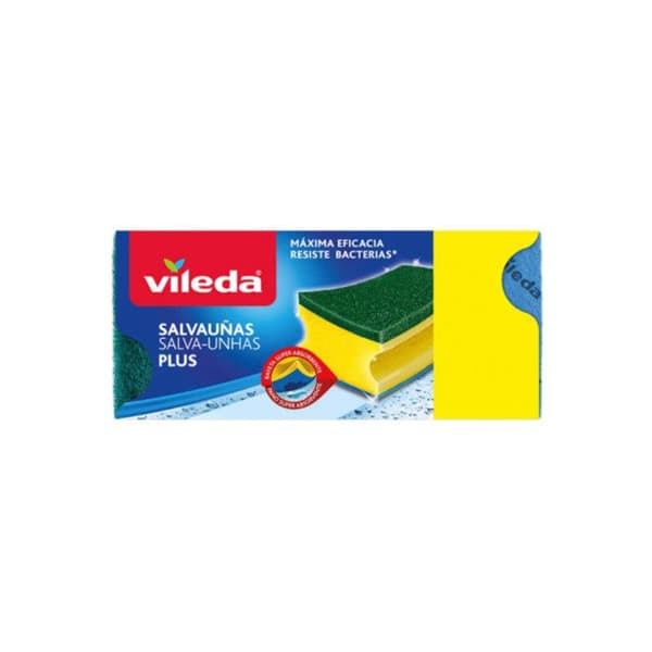 VILEDA set med 3 dubbelsidiga skursvampar