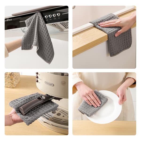 Waffle Weave Dishcloths (Pack of 5)