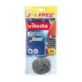 Miniatyrbild 1 av 2: Vileda Glitzi Spiral INOX metallsvampar 3 stycken (2 + 1 gratis) Stål