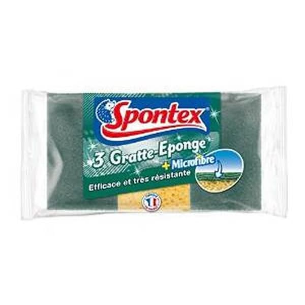 SPONTEX Skrapsvampar - Set om 2