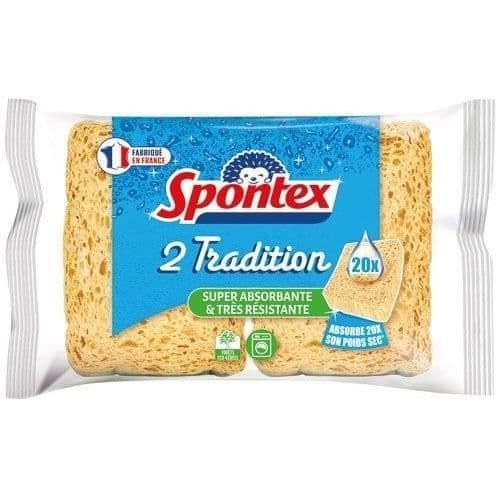 SPONTEX Vegetabiliska svampar Tradition x2