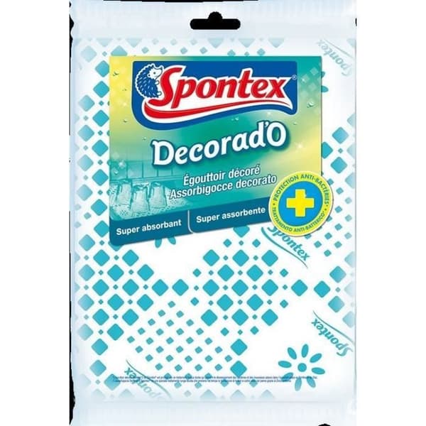 SPONTEX dekorerad avloppsbrunn 31x46