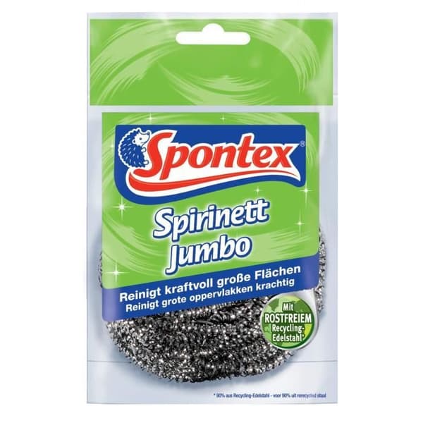 Spontex Spirenett Jumbo Rengöringsspiraler Grattande 16 Bitar - 2043883