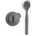 Miniatyrbild 2 av 2: Diskborste - BRABANTIA - Sugkopp - Ergonomisk - Plast - Mörkgrå