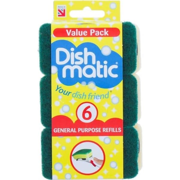 Dishmatic allmänna refill (6-pack)