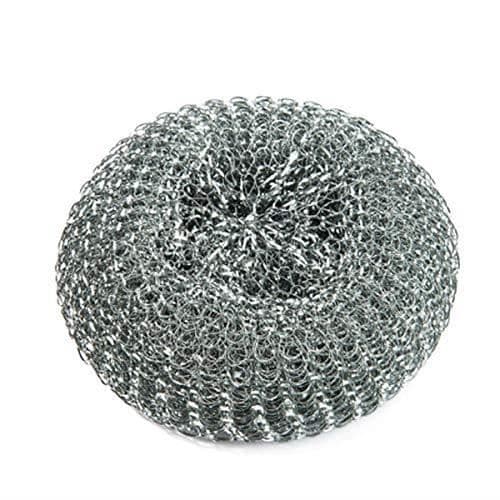 Förpackning med 10 st galvaniserade metallskurar. Handels kvalitet 40 g
