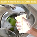 Miniatyrbild 3 av 10: Bomclap 6 Pack Multi-Purpose Dish Svamp, Återanvändbar Non-Scratch Dish Svamp för diskrengöring Kök, Ideal Skrub för kök, Badrum