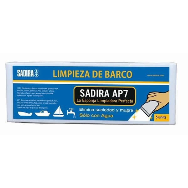 Magisk svamp - Sadira - AP-7 - Pack av 5 - Ekologisk rengöring