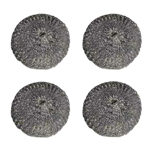 HSH Spontex skursvamp i rostfritt stål extra stor 4 st 40 g 700000015..
