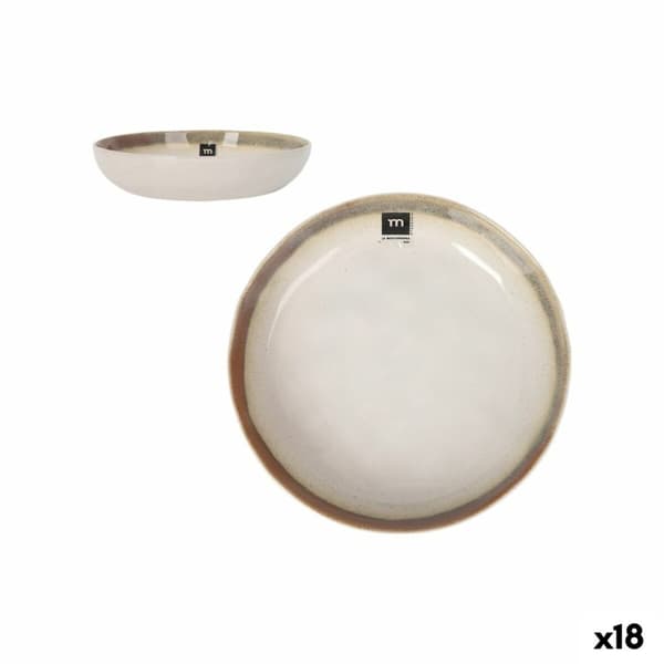 Djup tallrik Inde Fustam ø 21 x 4 cm (18 antal)