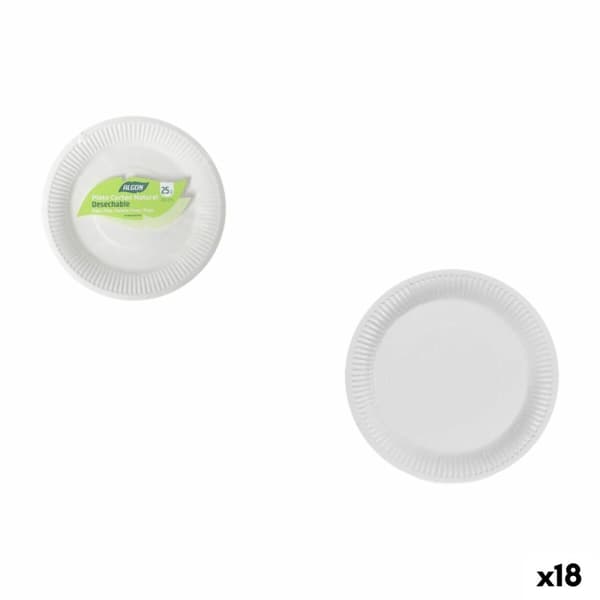 Tallriksset Inde 20 cm 25 Delar (18 antal)