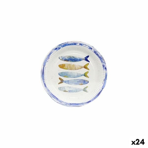 Tallriksset Inde 20 cm 10 Delar (24 antal)