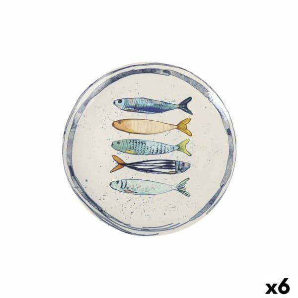 Platt skål La Mediterránea Peixe Ø 26 cm (6 antal)