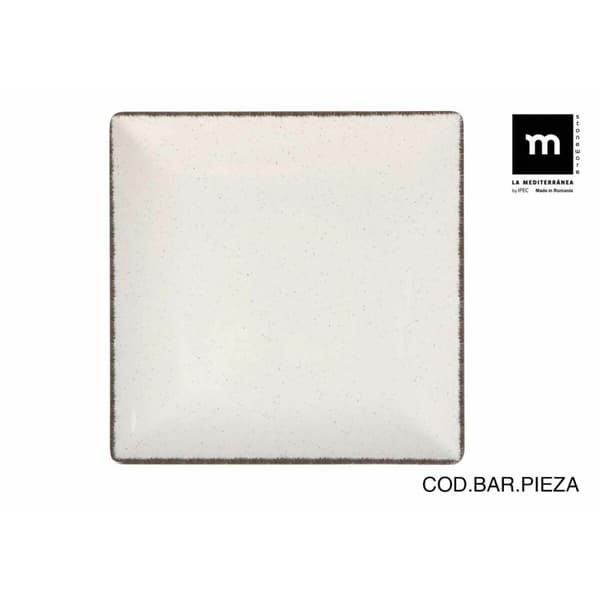 Platt skål La Mediterránea Anllo 24 x 24 x 2 cm (6 antal)
