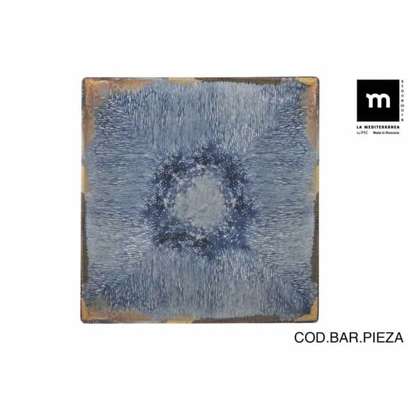 Platt skål La Mediterránea Aelia 24 x 24 x 2 cm (6 antal)