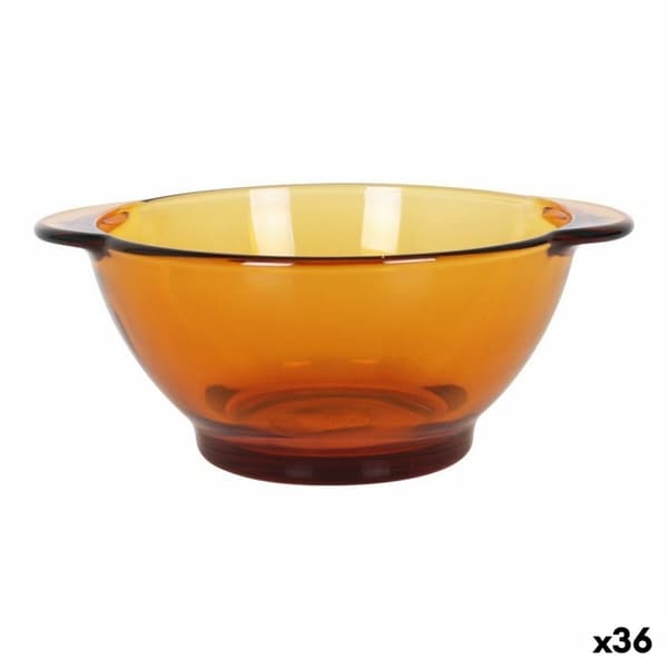 Skål Duralex Lys Glas Ambra 510 ml 16,4 x 13,4 x 6,7 cm (36 antal)