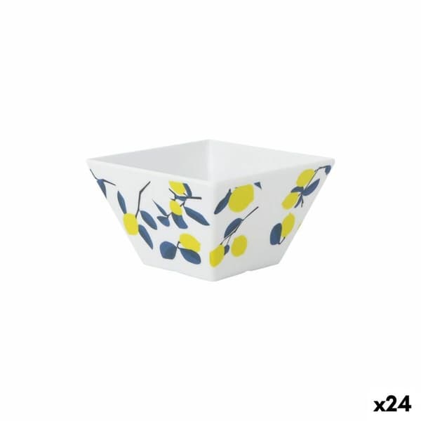 Snacksskål La Mediterránea Citron 10 x 10 x 6 cm (24 antal)
