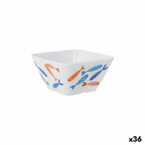 Snacksskål La Mediterránea Fiskar 10,5 cm (36 antal)