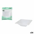 Miniatyrbild 1 av 5: Tilltuggsset Algon Plast 250 ml 12 x 12 x 2 cm 6 Delar (36 antal)