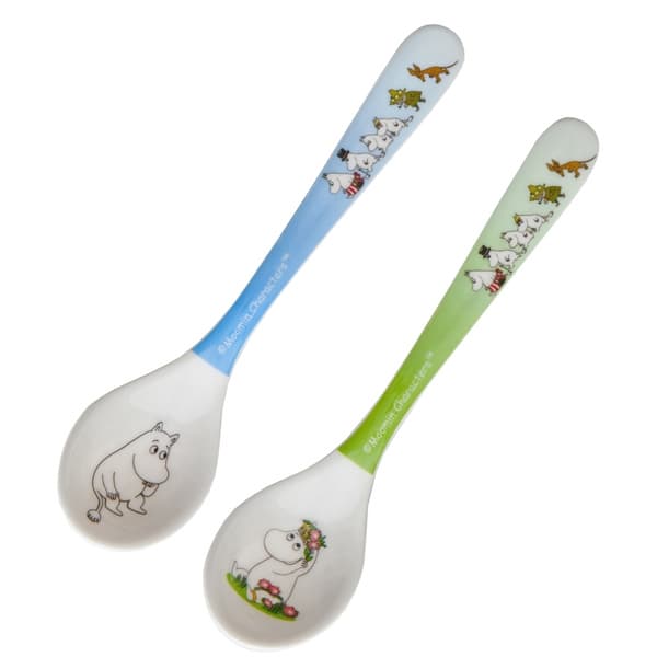 Mumin Sked i Melamin 2-pack, Skärgården - Rätt Start