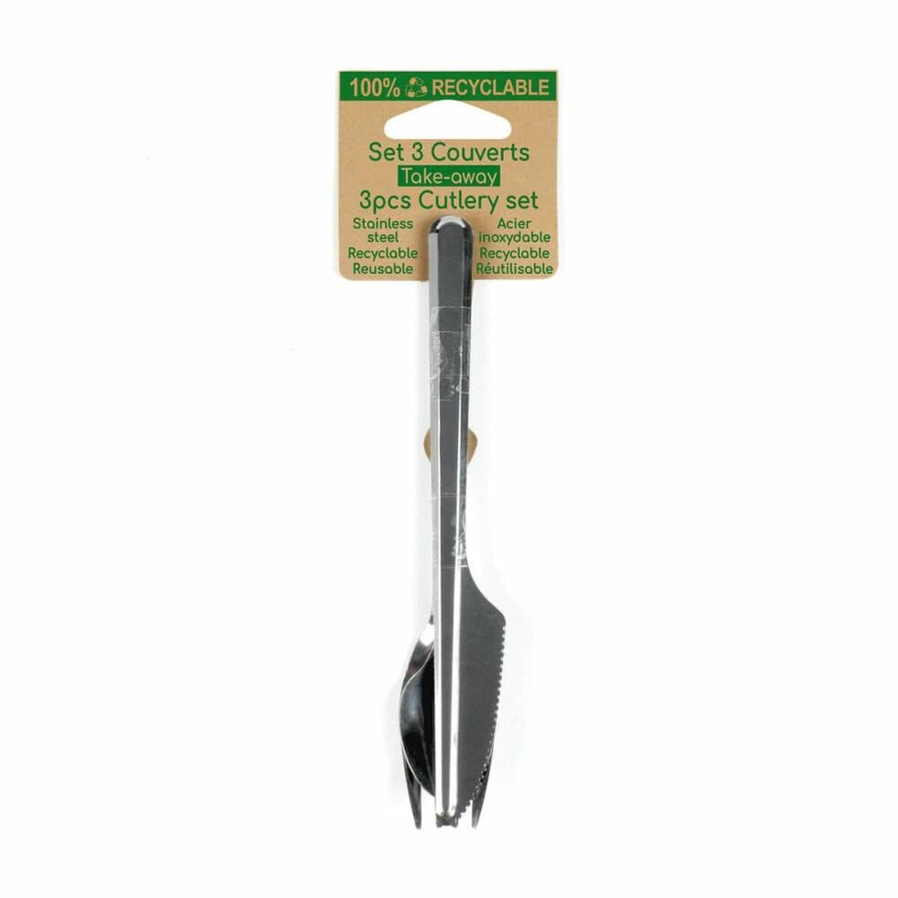 Bestickset Amefa Metall Stål (3 pcs)