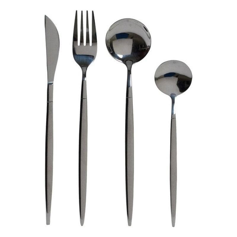 Bestick DKD Home Decor Rostfritt stål (16 pcs)