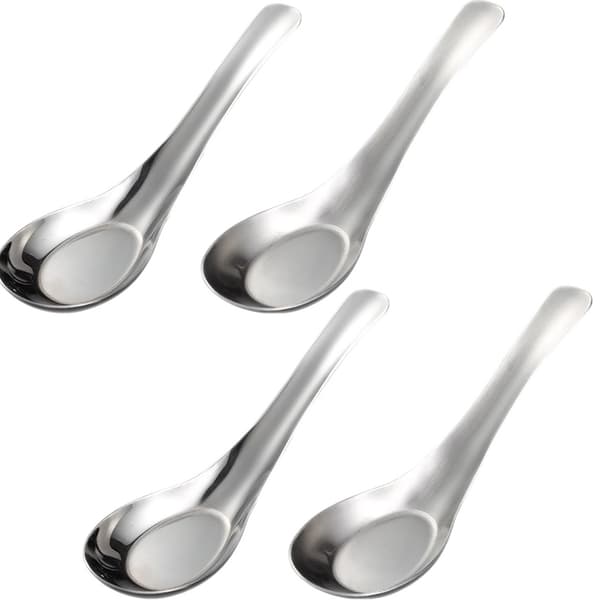 Asiatisk Soppsked - Rostfritt Stål 2-pack