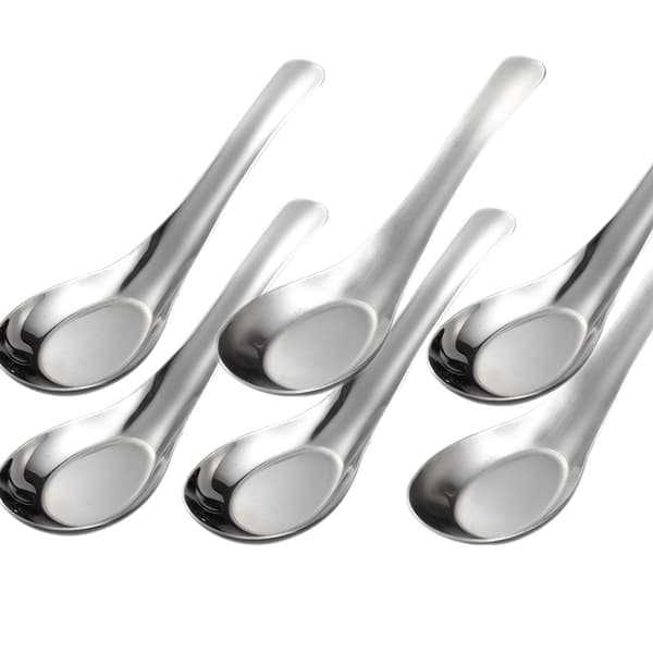 Asiatisk Soppsked - Rostfritt Stål 2-pack